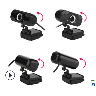 Webcam máy tính 1920 * 1080  1080P Full HD Webcam Góc Rộng Có Mic Giáo dục Trực tuyến Cuộc gọi Video Từ xa Camera PC Máy