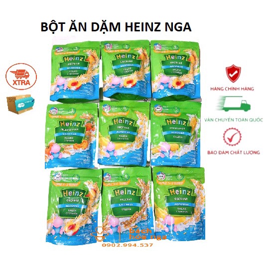 Bột Ăn Dặm Heinz Nga Vị Ngọt Gói 200g