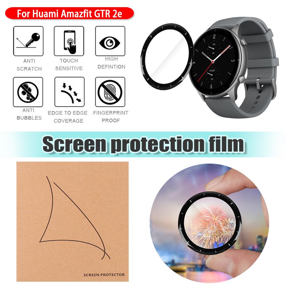 BEBETTERM Phim Dán 3D Mềm Trong Suốt Chống Dấu Vân Tay Bảo Vệ Cho Huami Amazfit GTR 2e