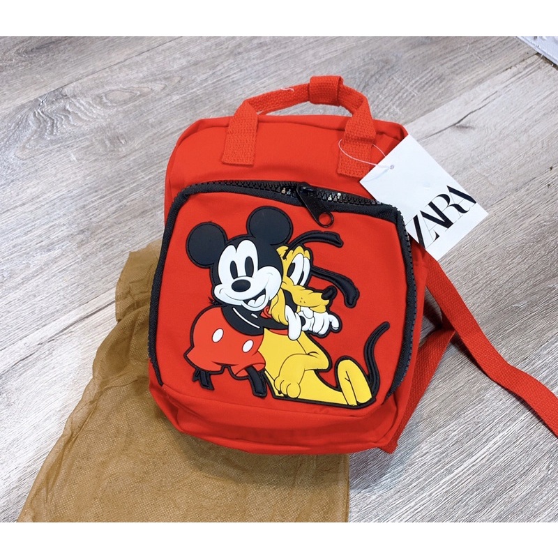 Balo Mickey Đỏ Zara xuất dư