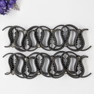 Set 10 kẹp càng cua, kẹp tóc 5 răng K1162