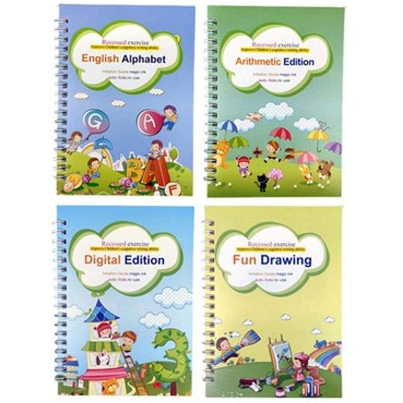 Bộ Bút Viết Thư Pháp Kỳ Diệu Dành Cho Bé Yêu