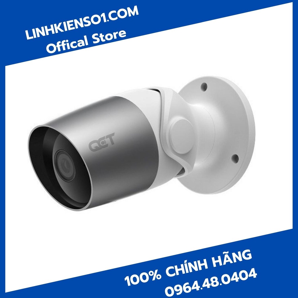 [Mã 254ELSALE giảm 7% đơn 300K] Camera ngoài trời IP QCT 1080P bản quốc tế QCTRN001