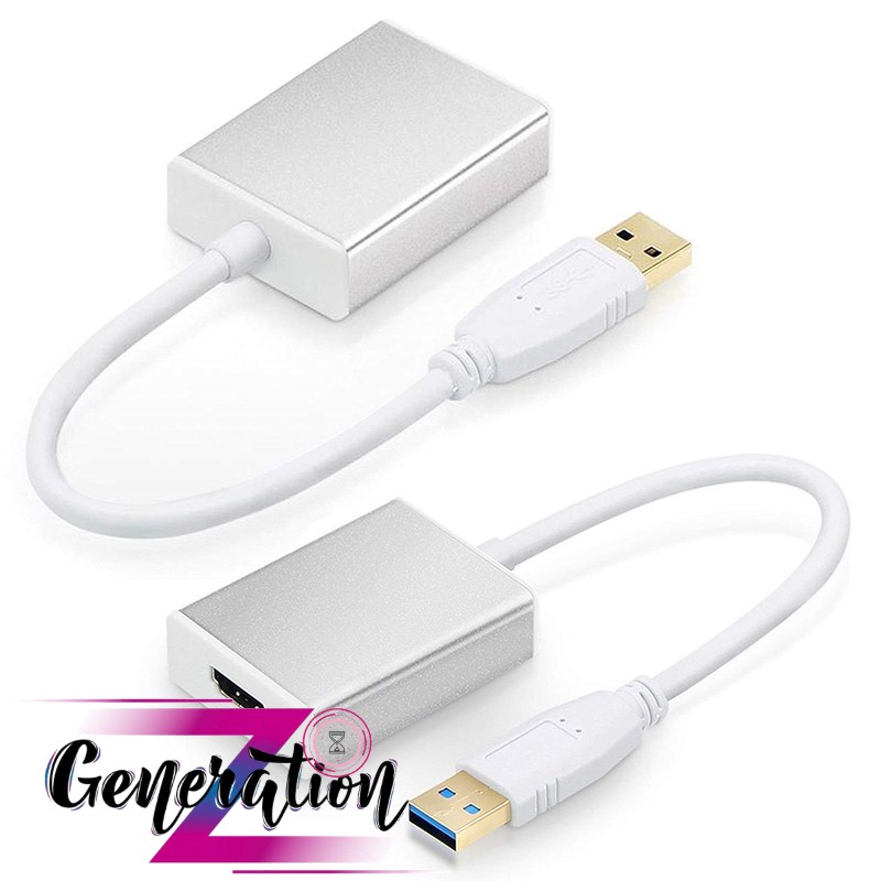 Cáp chuyển usb 3.0 ra HDMI ĐẦU CHUYỂN LOẠI TỐT SIÊU BỀN