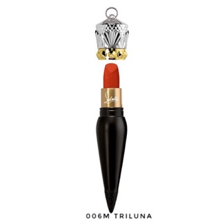 Son Christian Louboutin Màu 006M Triluna Cam Đỏ Velvet Matte