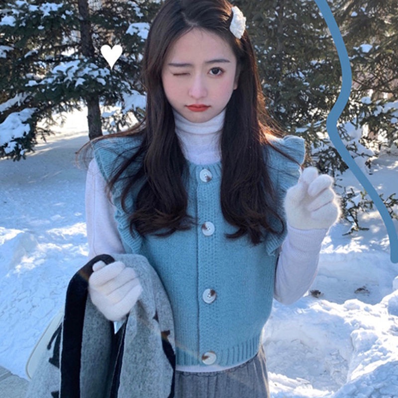 Áo dệt kim màu trơn thiết kế mới thời trang dành cho nữ | BigBuy360 - bigbuy360.vn