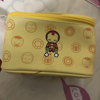 Túi đựng đồ trang điểm Iron Man MarvelxMiniso