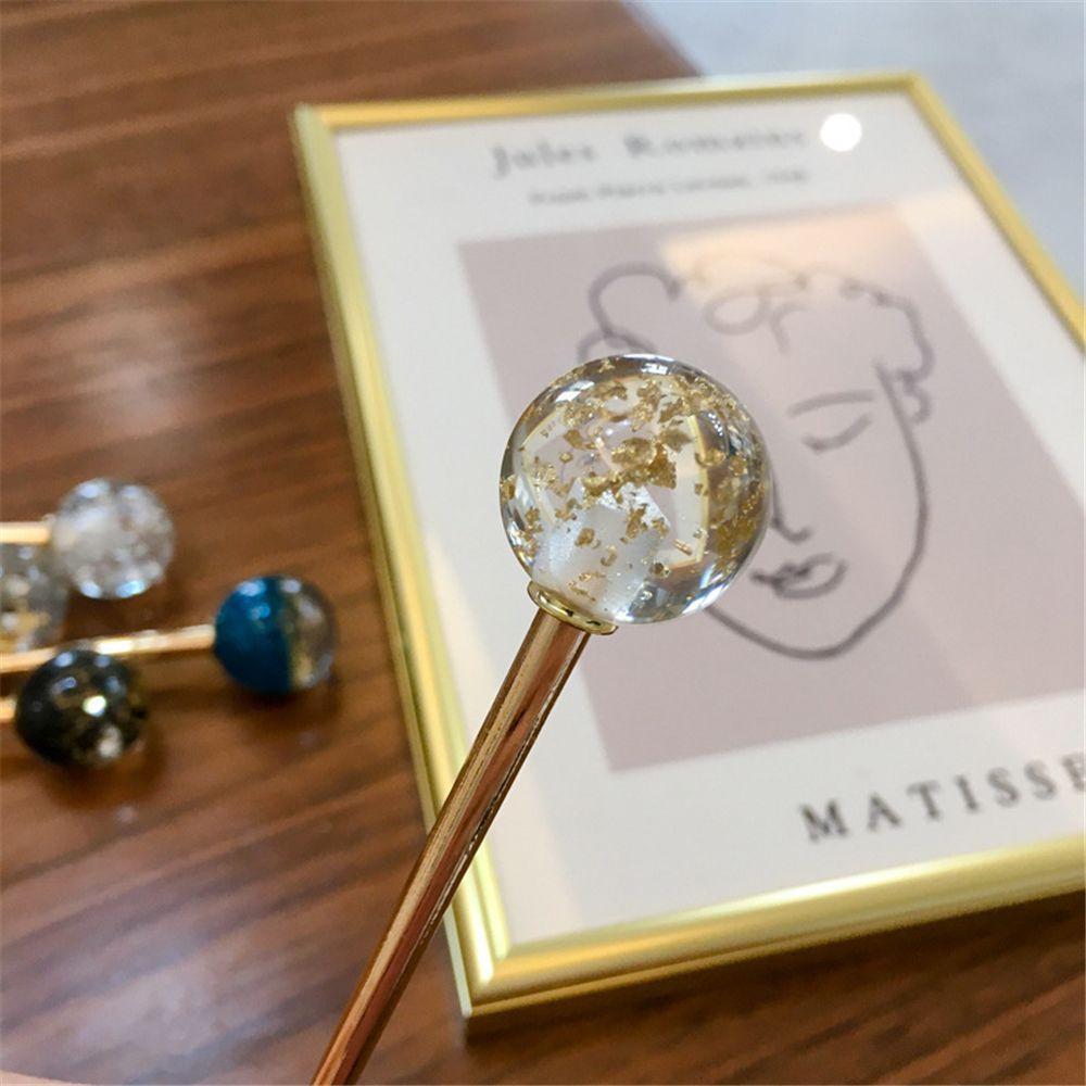 ME Trâm Cài Tóc Đính Bóng Tròn Thời Trang