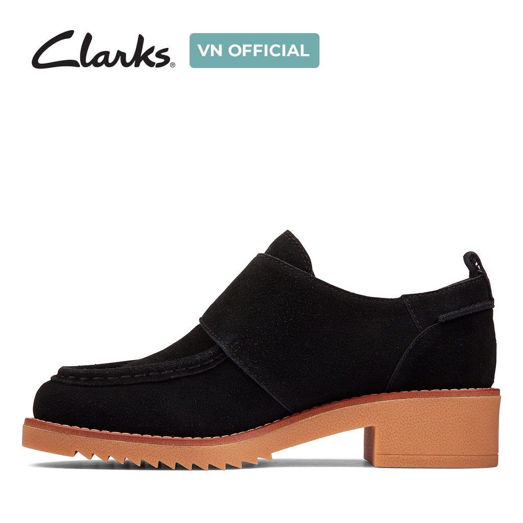 Bốt thời trang nữ CLARKS Eden Mid Monk màu đen