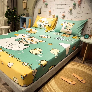 COTTON CAO CẤP ( Ga + 2 Vỏ Gối) Cotton Demi