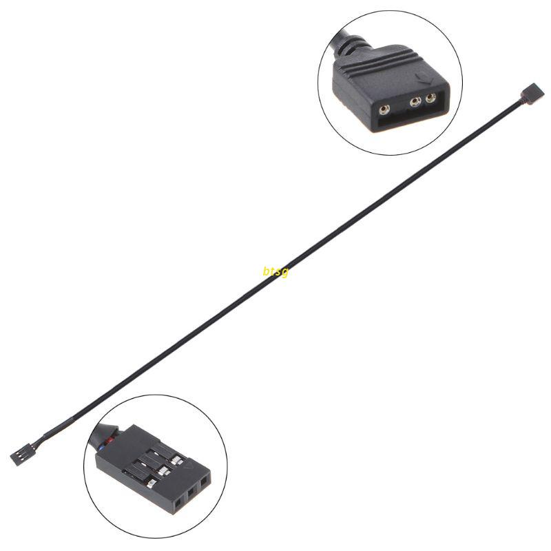 Dây Cáp Kết Nối Bo Mạch Chủ 5V 3Pin RGB VDG 5V 3Pin VDG Sang Bình Thường 3Pin