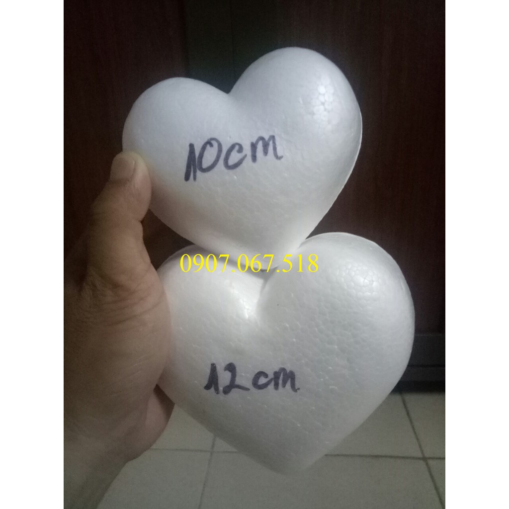 Cầu Xốp Hình Trái Tim (Tim Đặt Xốp)
