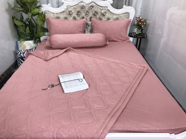 Bộ Drap Thun Gấm Hàn Quốc Thương Hiệu LATICO Cao Cấp  Có Sẵn 40 MÀU