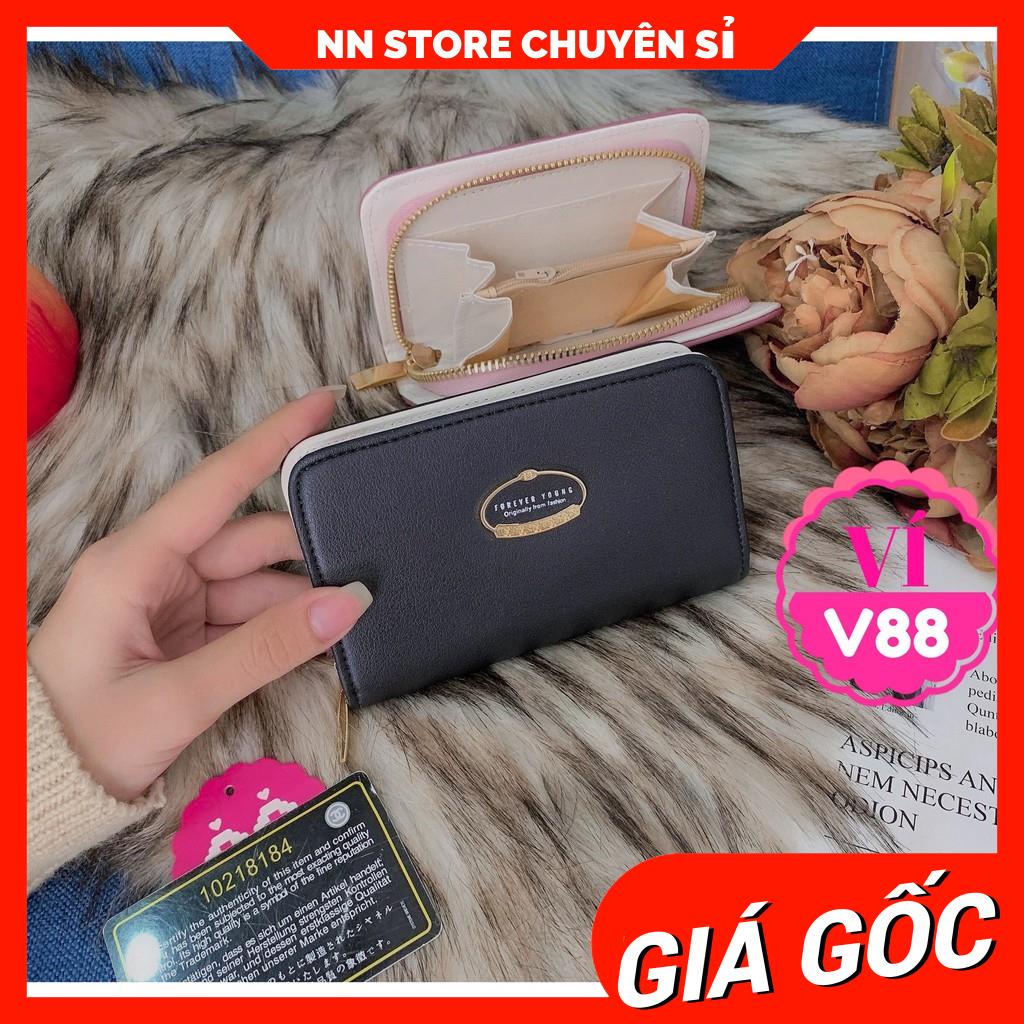 VÍ 1 KHÓA KÉO XINH XẮN CHUẨN QC ❤100% ẢNH THẬT❤