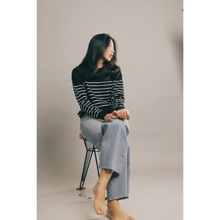 Long striped tee