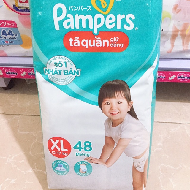 Bỉm pamper xl 48 miếng