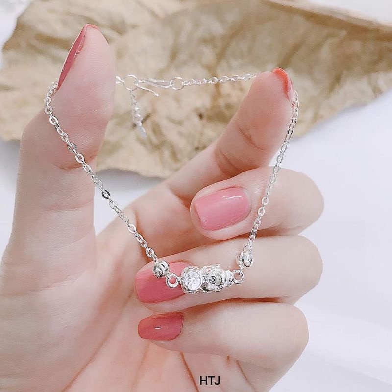 Lắc tay tỳ hưu bạc ta