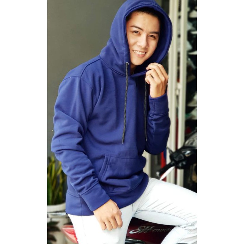 Áo Hoodie♥️FREESHIP♥️Nỉ Trơn Unisex - Màu Xanh Navy | BigBuy360 - bigbuy360.vn