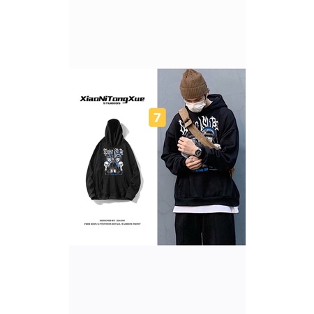 ÁO HOODIE NỈ DA CÁ XIAO | BigBuy360 - bigbuy360.vn