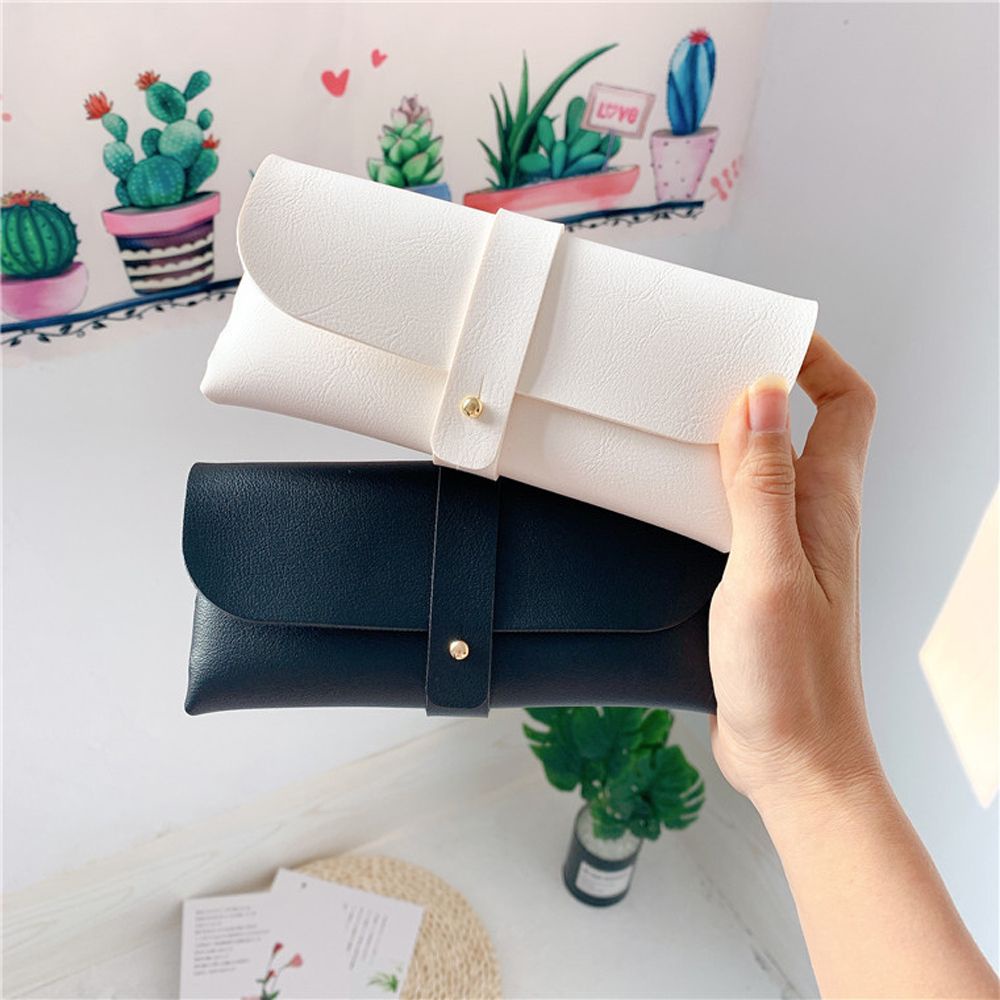 Túi đựng mắt kính bằng da PU mềm chống thấm nước di động tiện dụng