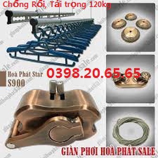 Giàn phơi cao cấp chống rối cáp