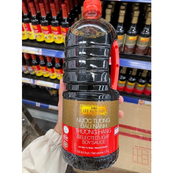 NƯỚC TƯƠNG ĐẬU NÀNH THƯỢNG HẠNG LEE KUM LEE -SELECTED LIGHT SOY SAUCE-1.75ML