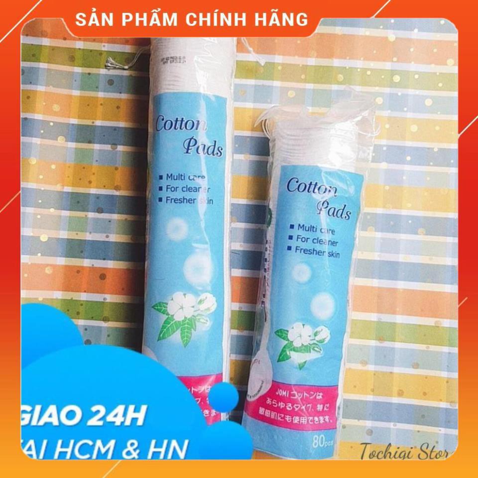 Bông tẩy trang Jomi 80 miếng/ gói và 120 miếng/ gói