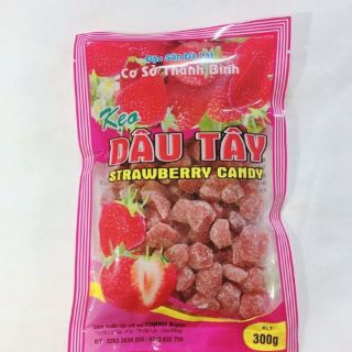 500gram ô mai dâu tây ( kẹo dâu tây)
