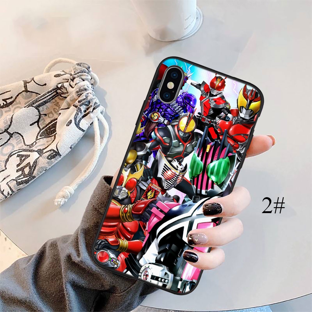 Ốp Điện Thoại Họa Tiết Kamen Rider Cho iPhone 5 5S 6 6S 7 8 11 Pro Max Plus SE XR AI54