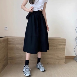 CHÂN VÁY THÔ TRƠN CẠP CHUN BASIC