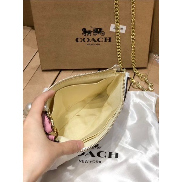 Túi C0ACH NOLITA 19 with Heart Petal Print