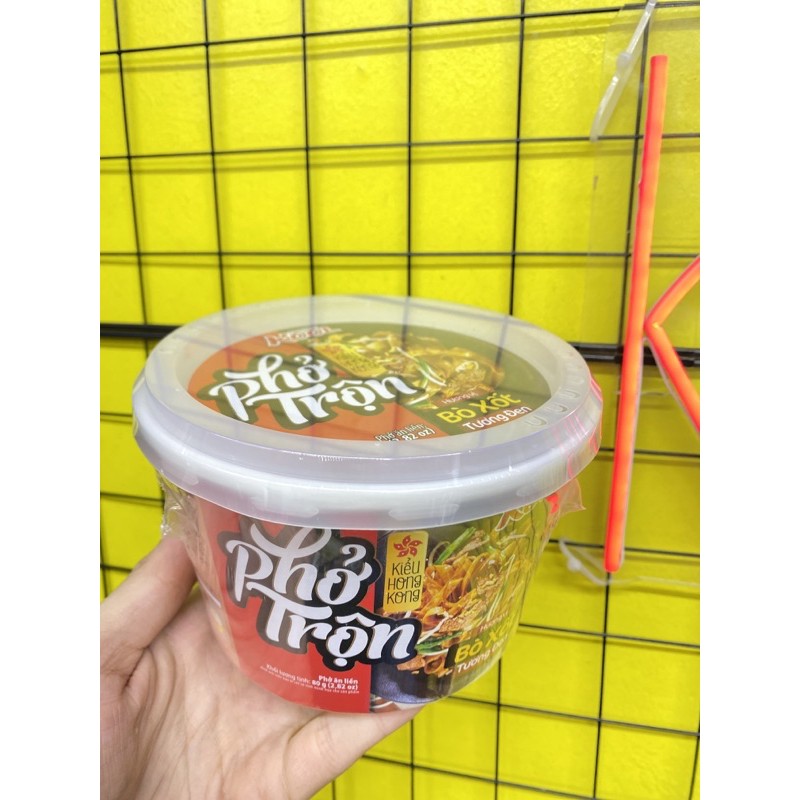 Phở trộn Cung Đình Kool bò xốt tương đen tô 80g