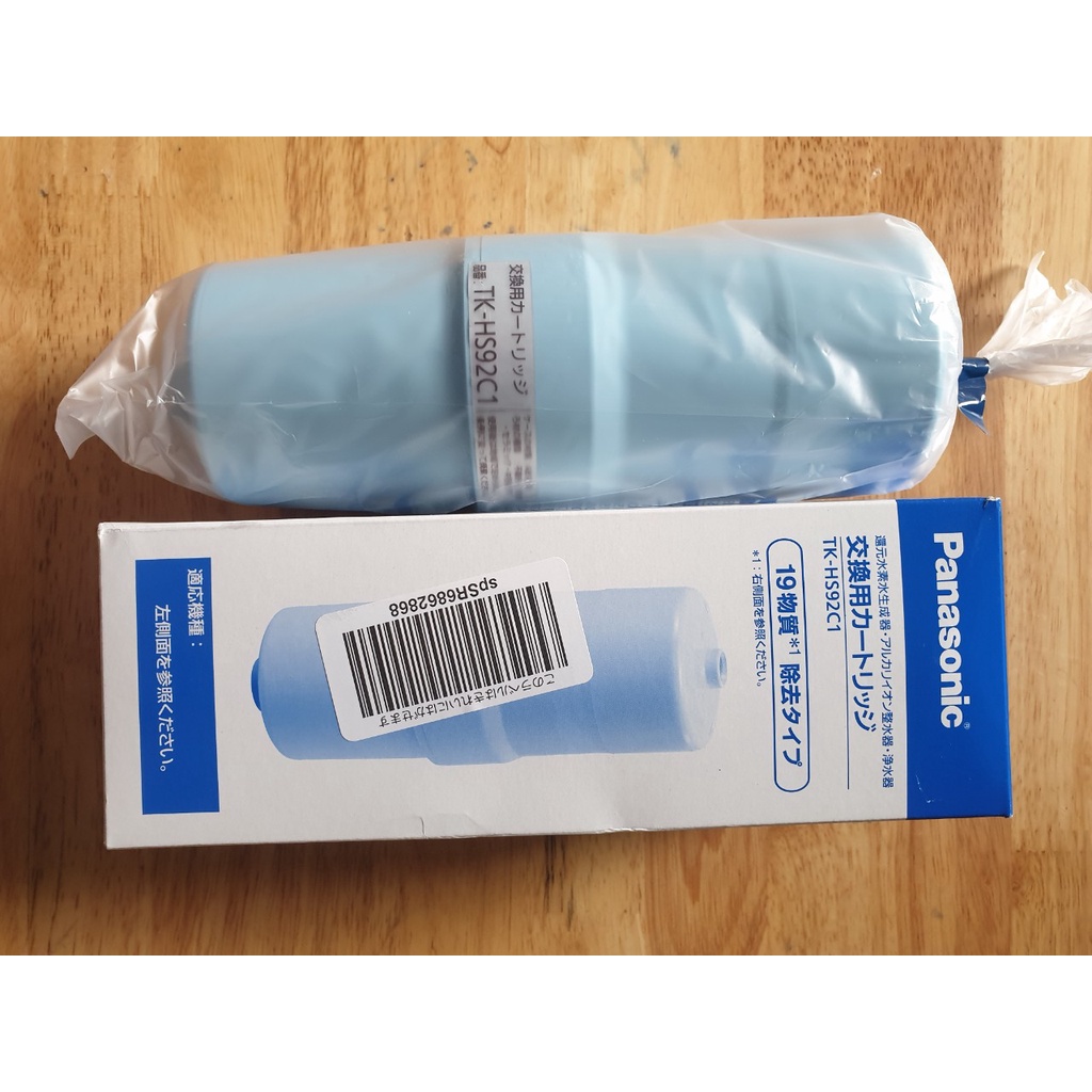 Lõi lọc nước Panasonic TK-HS92C1 thay lõi cho Panasonic TKHS92,HS90,HS70,AS66, AS45,AS46,8051. Hàng mới Chính hãng 100%