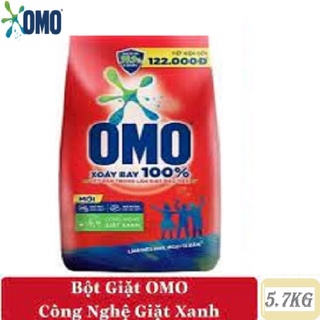 Bột giặt OMO 5.7kg hệ bột thông minh [MỚI]💖 FREE SHIP 💖