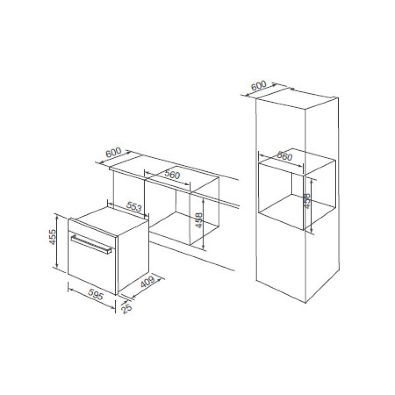 [Mã MUAB1500K Giảm 1,5tr] BỘ ÂM TỦ KẾT HỢP MALLOCA MST 35CP