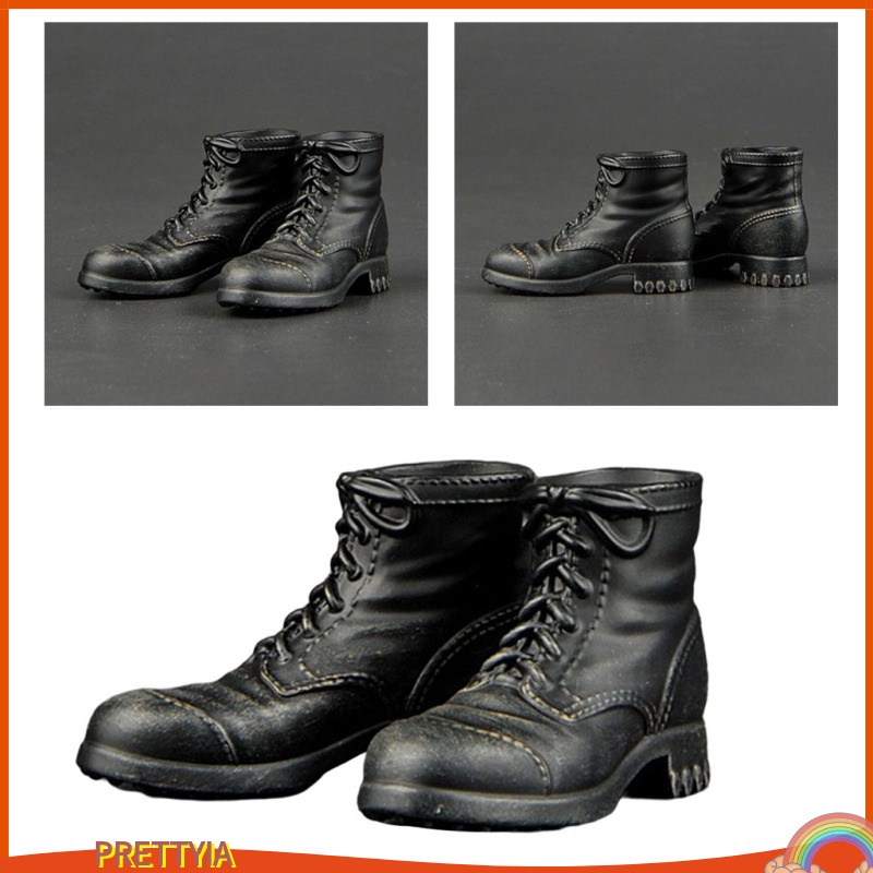 Giày Bốt Quân Đội Cho Mô Hình Người Lính Tỉ Lệ 1 / 6 12 "