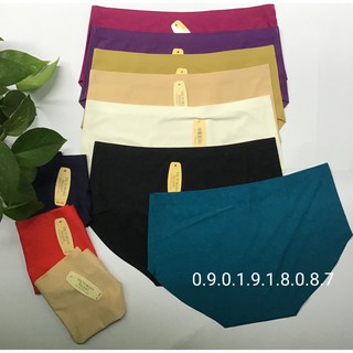 Combo 10 quần sịp nữ su đúc mát lạnh không đường may
