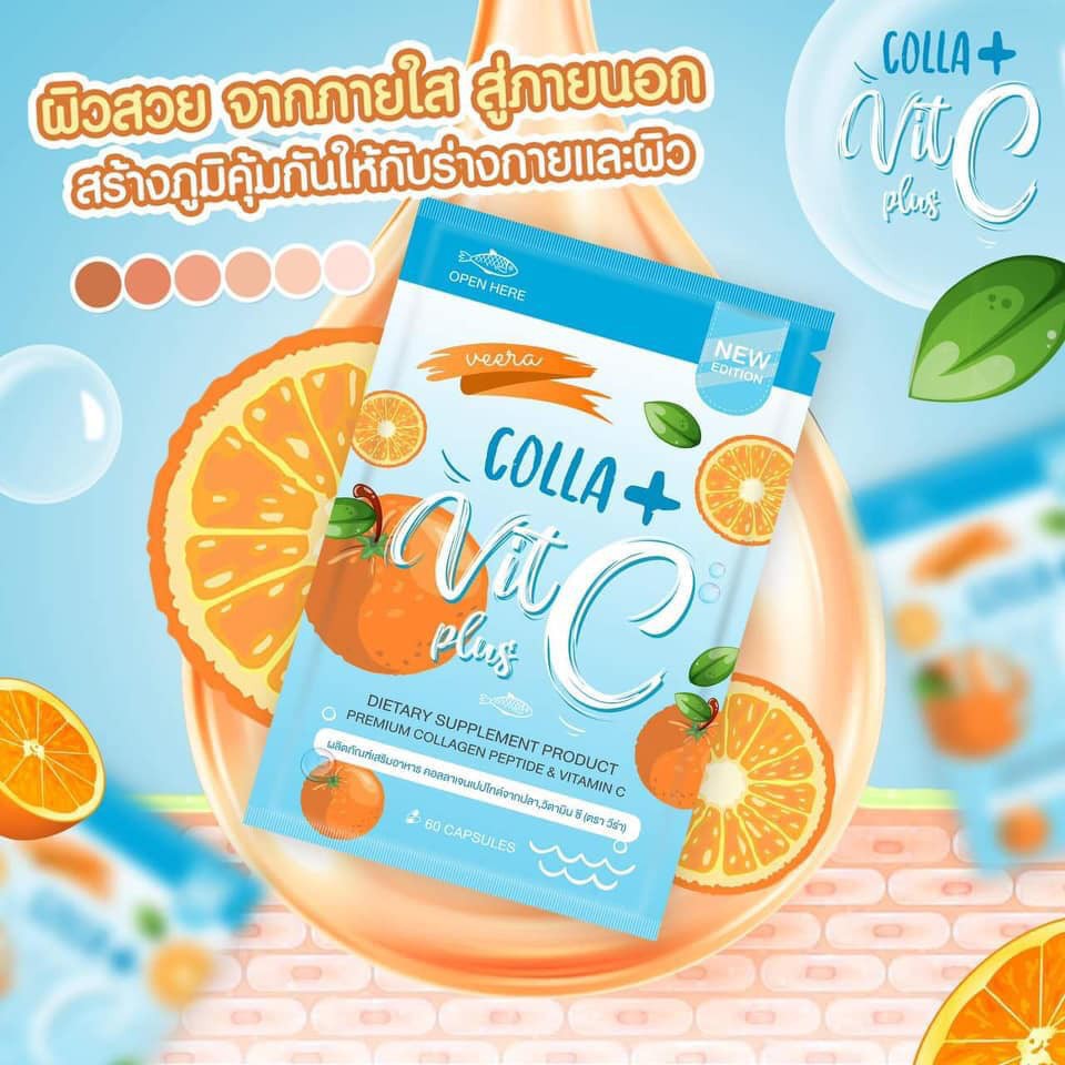 VIÊN UỐNG TRẮNG DA COLLA+ VIT C PLUS