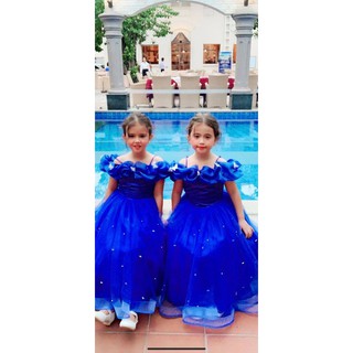 Đầm Công Chúa Cinderella Cho Bé HQ710 GINgER WORLD