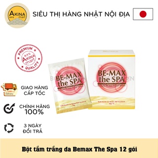 Bột tắm trắng da be max the spa 12 gói nhật bản