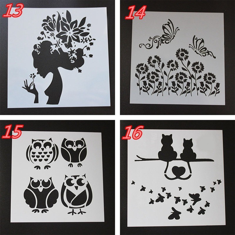 Khuôn cắt giấy kim loại nhiều kiểu dáng xinh xắn