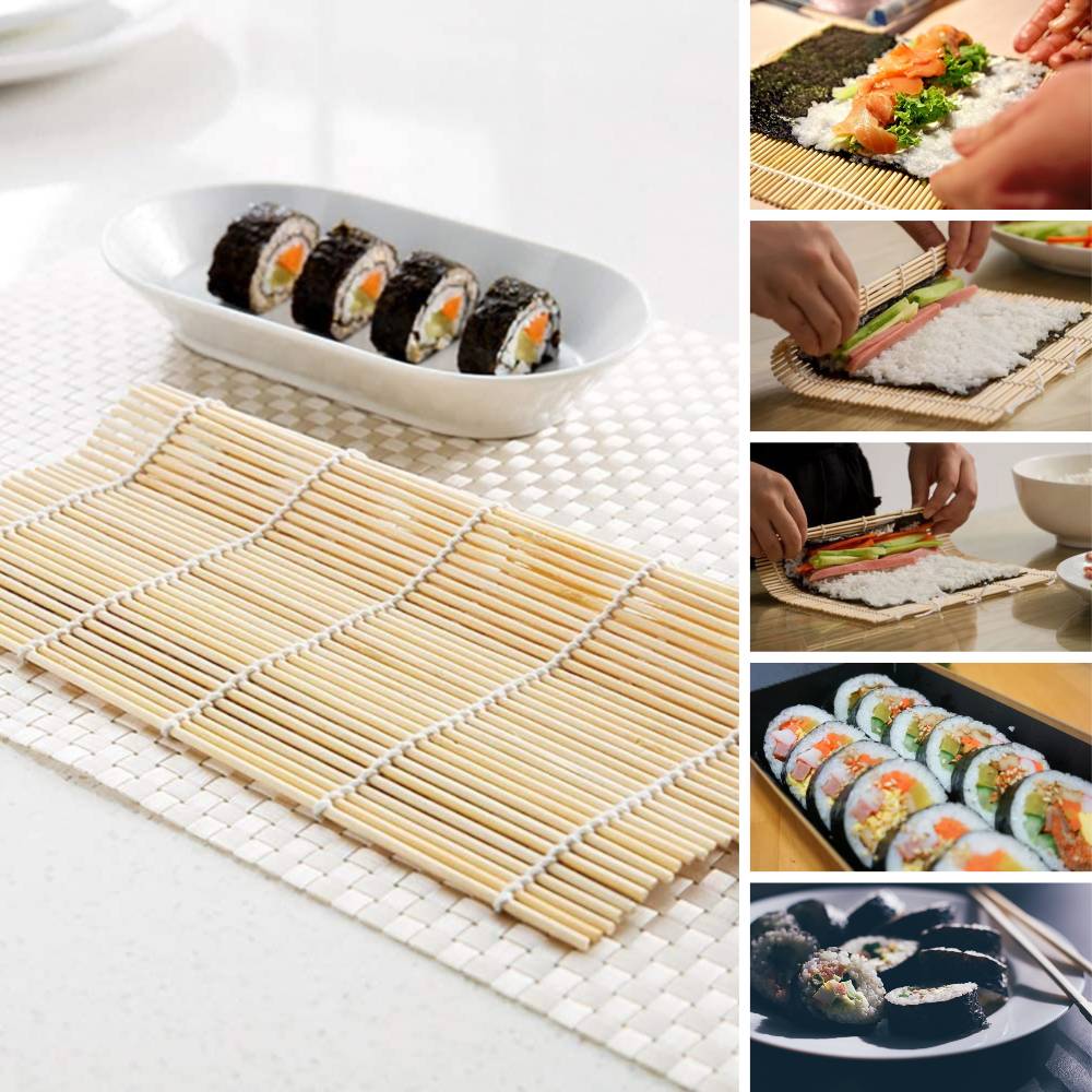 Mành Tre Cuốn Sushi Độc Đáo Tiện Dụng