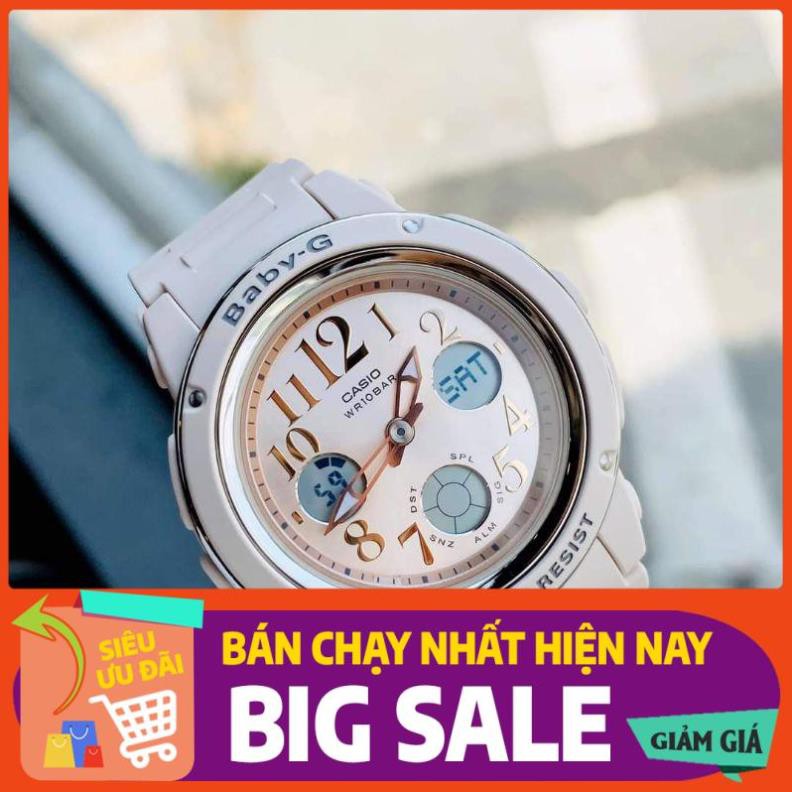 [GIÁ HỦY DIỆT] Đồng hồ Casio nữ Baby-G BGA-150-7B2DR dây nhựa chính hãng giá rẻ