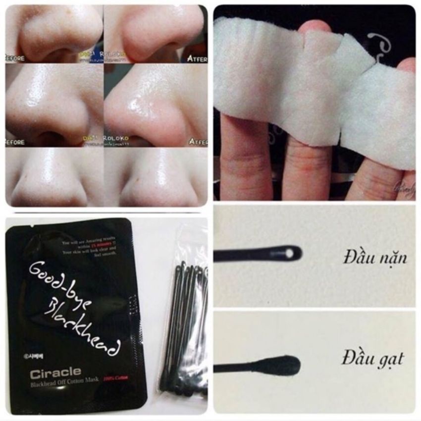 Miếng dán đẩy mụn đầu đen Goodbye Black Head Ciracle