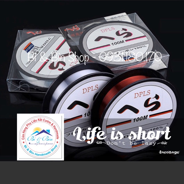 Cuộn Cước Nhật Làm Dây Chuyền, Vòng Đeo Tay, Trang Sức Handmade - Loại Tốt