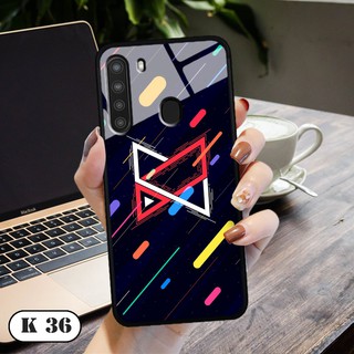 Ốp lưng kính 3D Samsung Galaxy A21