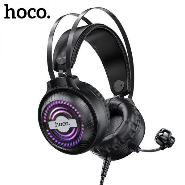 Tai nghe máy tính chơi game có míc chụp tai học online chơi game liên quân PUBG cho máy tính điện thoại W105 / w104