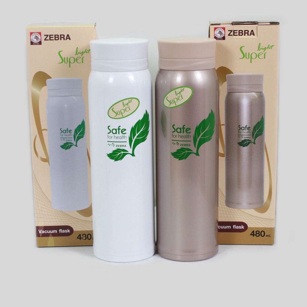 Bình giữ nhiệt Inox Zebra Thái Lan Super Light siêu nhẹ cao cấp 350ml - 112661