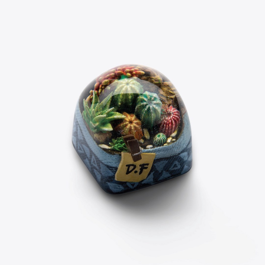 Keycap Artisan bàn phím cơ Dwarf Factory TERRARIUM - Hàng chính hãng