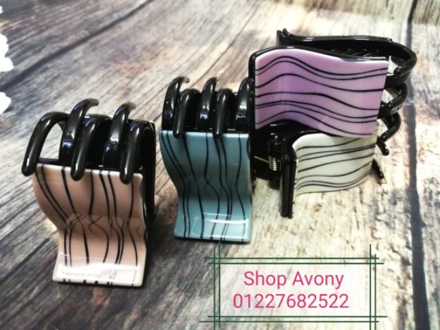 [NEW] Kẹp càng cua 5 răng mica